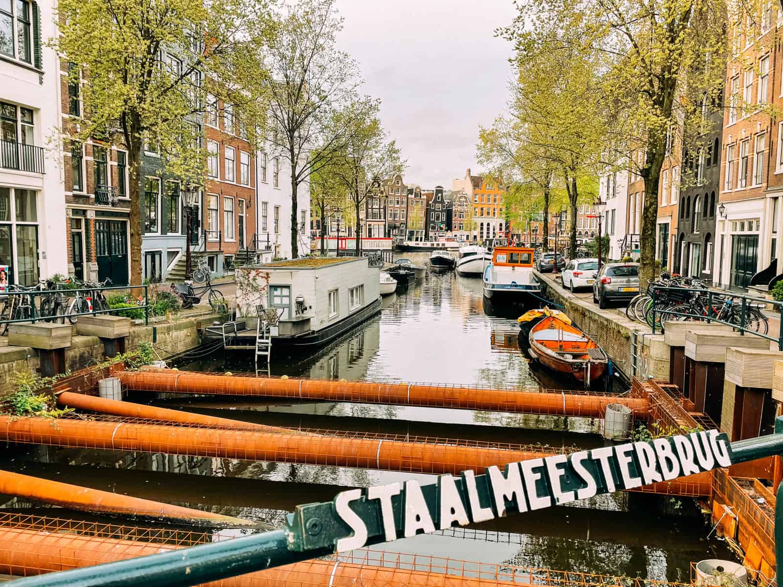 A canal in Amsterdam for the 5 days in Amsterdam itinerary