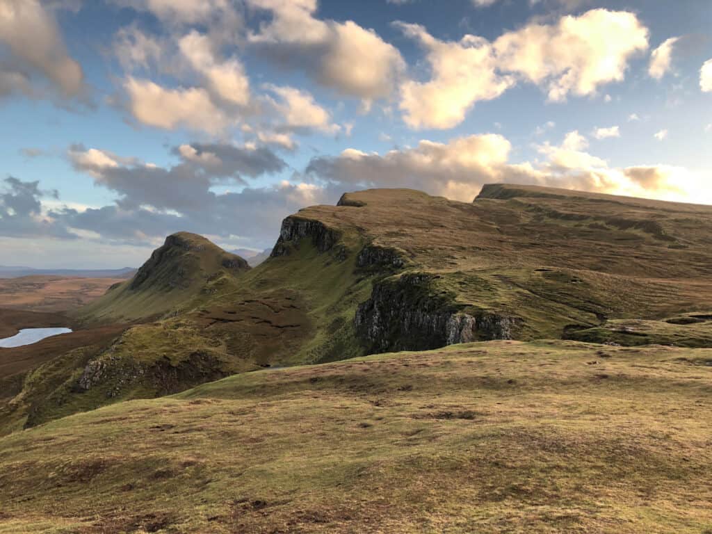 The Quiraing, Isle of Skye, Scotland in the Fall