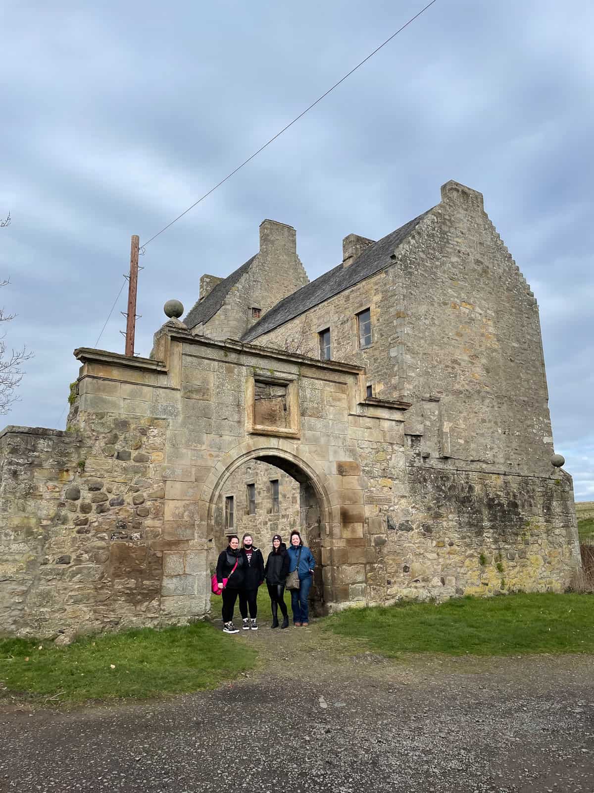 small group tour of Scotland Midhope Castle