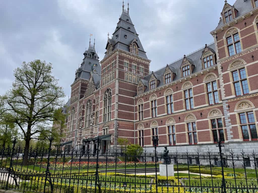 The Rijksmuseum in Amsterdam