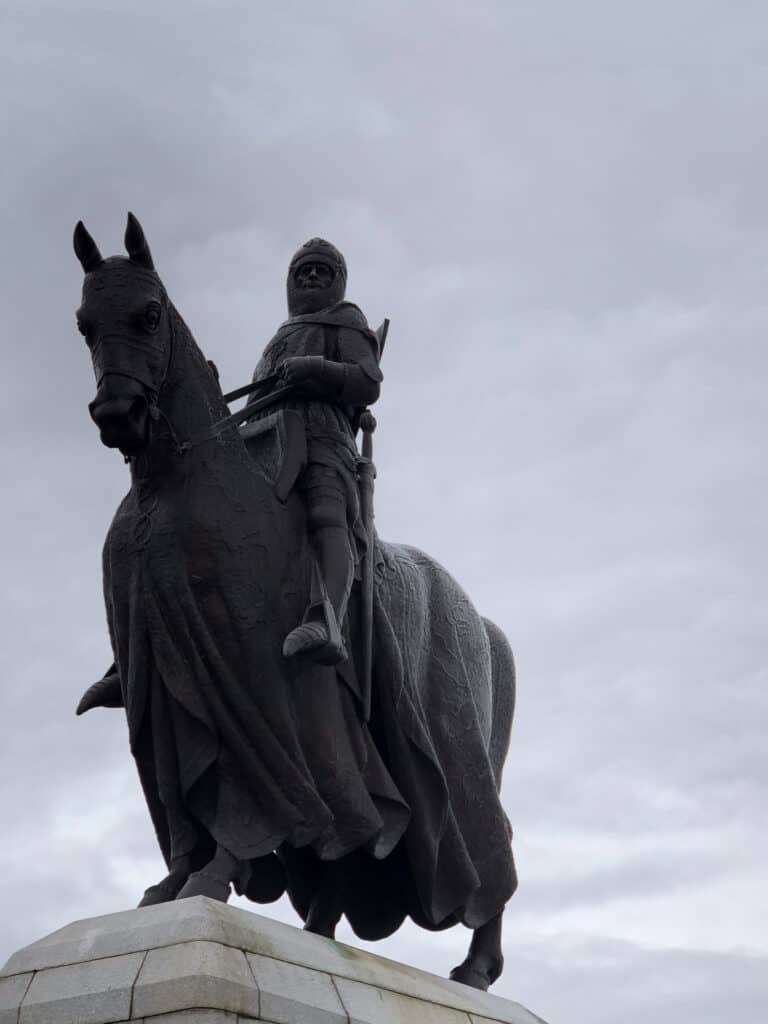 Robert the Bruce Statue at Bannockburn