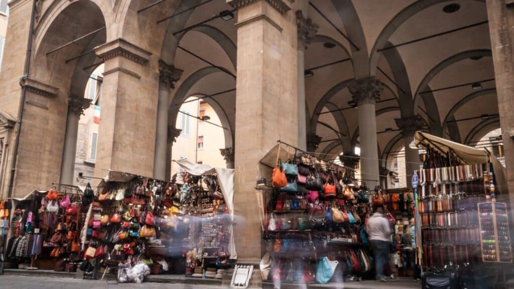 San Lorenzo Market, Florence, Italy