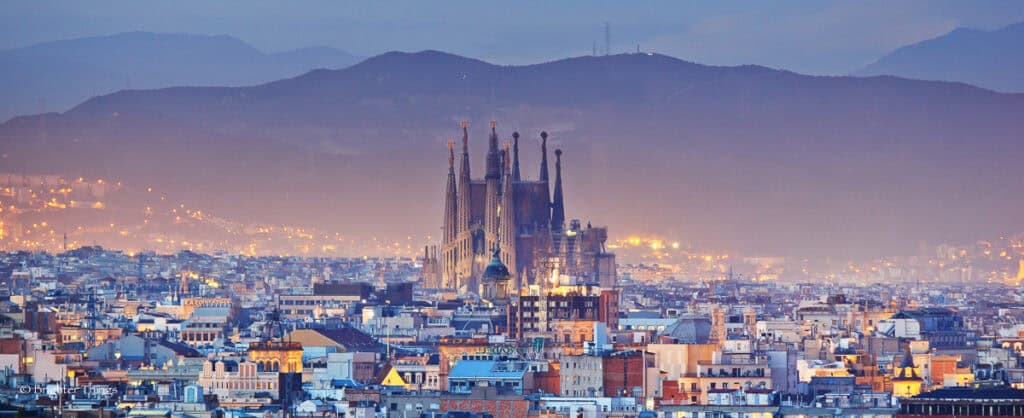 Barcelona, Spain Skyline