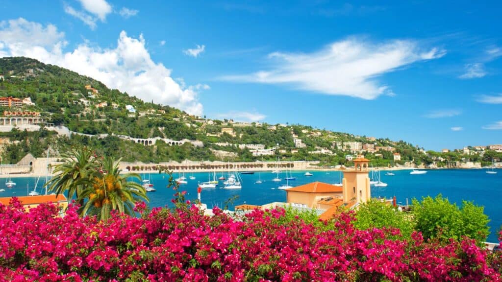 Beautiful mediterranean landscape in the South of France.