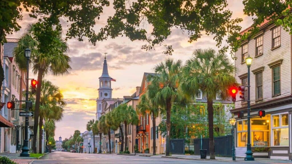 A street in Charleston South Carolina