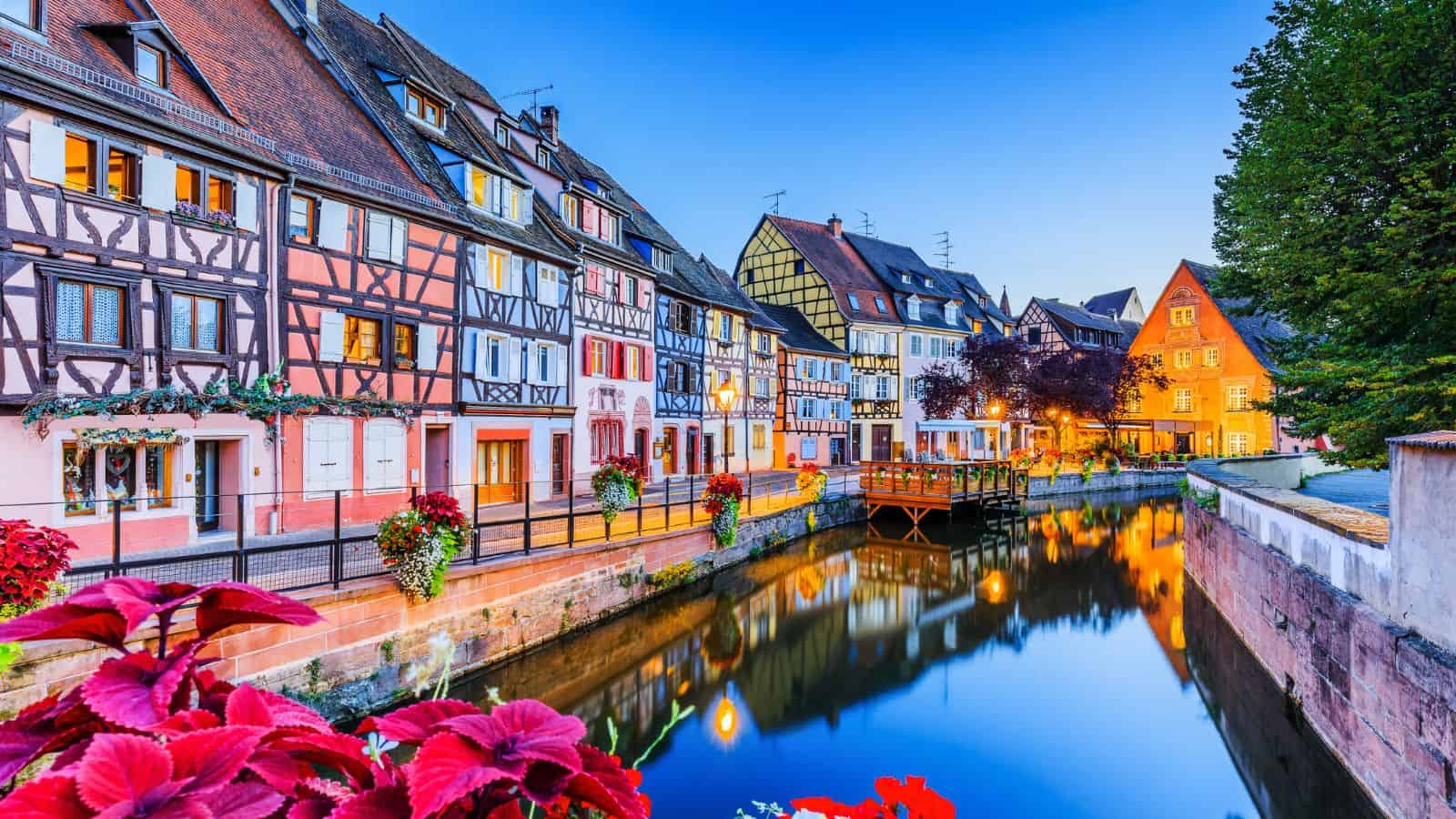 Alsace-France water front