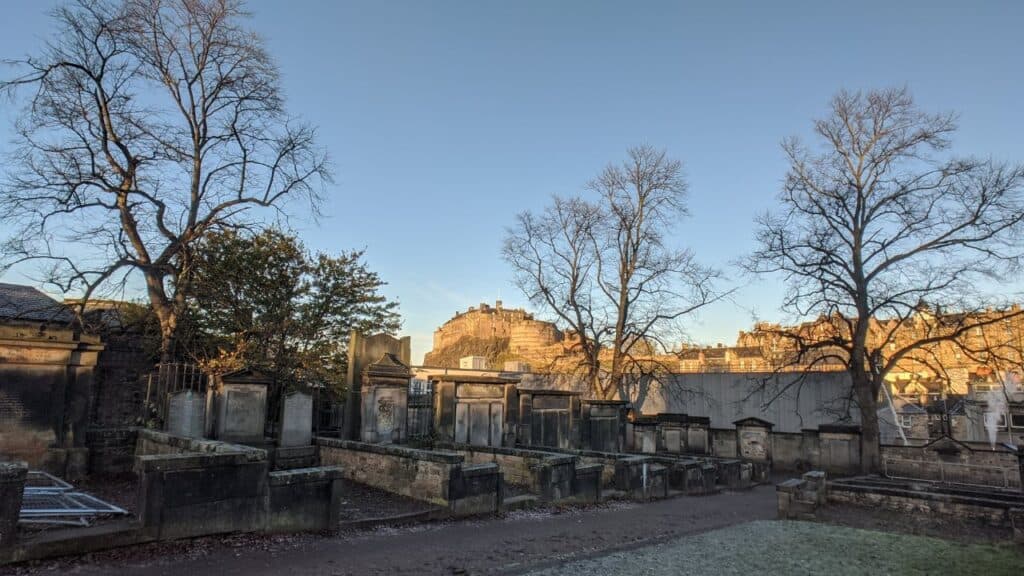Graves at Greyfriars Kirkyard
