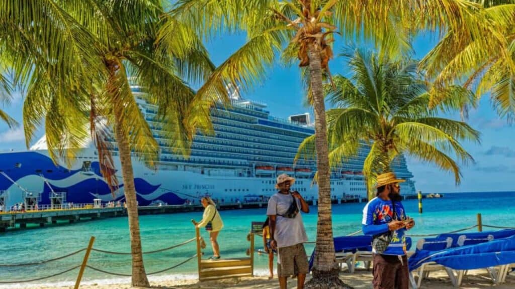 Cruise ship in Puerto Rico