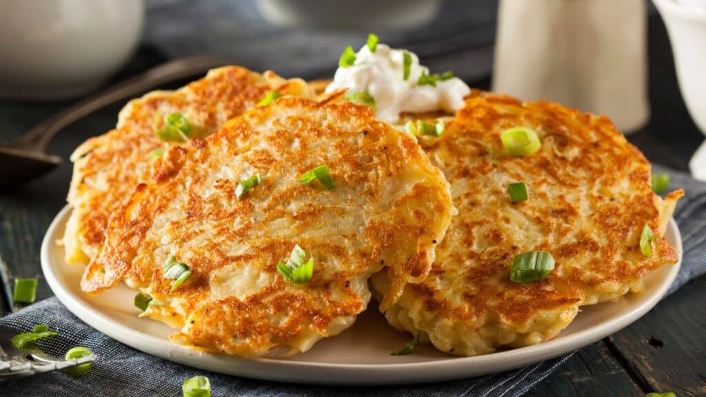 Homemade Boxty Irish Potato Pancakes