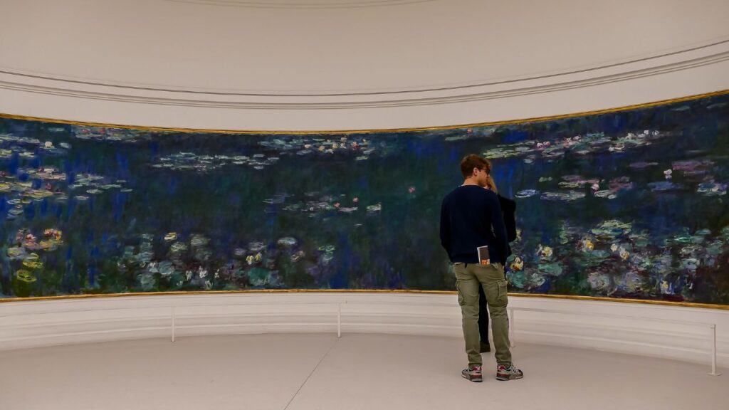 Editorial picture of Orangerie museum in paris city