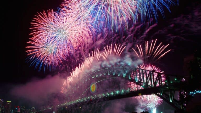Sydney Harbour New Year's Eve NYE Fireworks