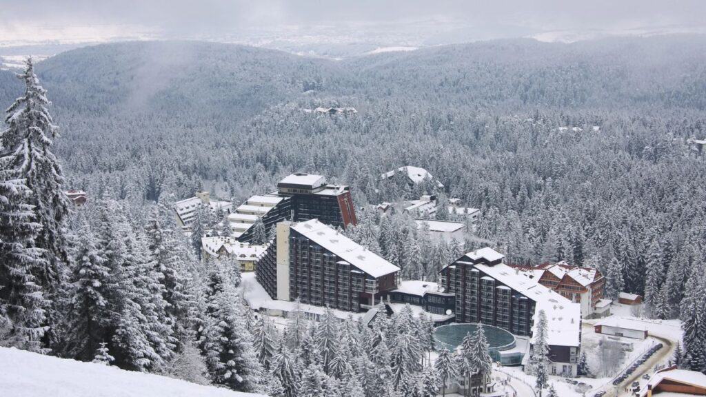 Hotel complex on ski resort Bulgaria