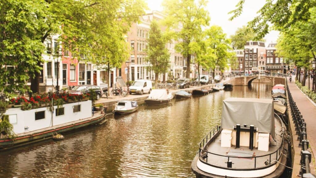 Jordaan quartier in Amsterdam