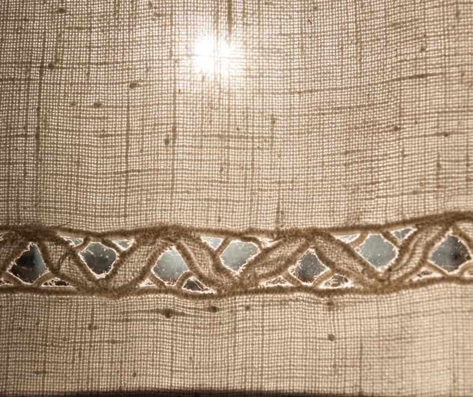 embroided linen